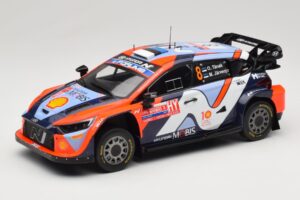 Hyundai i20 N Rally1 #8 Hyundai Shell Mobis WRT O. Tanak / M. Jarveoja Rally Chile 2024 IXO 1:18 18RMC223 Pressofusione