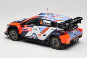 Hyundai i20 N Rally1 #8 Hyundai Shell Mobis WRT O. Tanak / M. Jarveoja Rally Chile 2024 IXO 1:18 18RMC223 Pressofusione — immagine 5 di 6