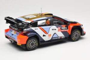 Hyundai i20 N Rally1 WRC Hybrid #11 T. Neuville / M. Wydaeghe Safari Rally Kenya 2024 IXO 1:18 18RMC208 Pressofusione — immagine 2 di 6