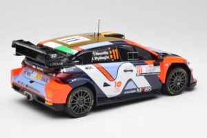 Hyundai i20 N Rally1 #11 T. Neuville / M. Wydaeghe Rally Croatia 2024 IXO 1:18 18RMC203 Pressofusione — immagine 2 di 6