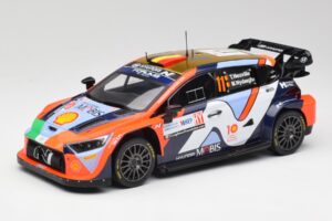 Hyundai i20 N Rally1 #11 T. Neuville / M. Wydaeghe Rally Croatia 2024 IXO 1:18 18RMC203 Pressofusione