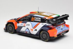 Hyundai i20 N Rally1 #11 T. Neuville / M. Wydaeghe Rally Croatia 2024 IXO 1:18 18RMC203 Pressofusione — immagine 5 di 6