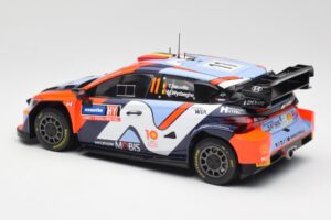 Hyundai i20 N Rally1 #11 T. Neuville / M. Wydaeghe Rally Sweden 2024 IXO 1:18 18RMC201 Pressofusione — immagine 5 di 6