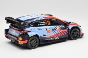 Hyundai i20 N Rally1 WRC #11 T. Neuville / M. Wydaeghe Rally Monte Carlo Winner 2024 IXO 1:18 18RMC194 Pressofusione — immagine 2 di 6