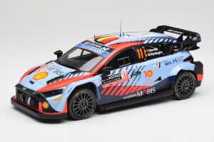 Hyundai i20 N Rally1 WRC #11 T. Neuville / M. Wydaeghe Rally Monte Carlo Winner 2024 IXO 1:18 18RMC194 Pressofusione