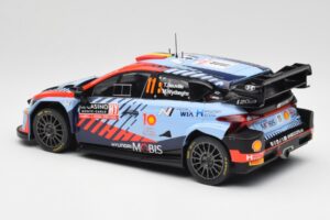 Hyundai i20 N Rally1 WRC #11 T. Neuville / M. Wydaeghe Rally Monte Carlo Winner 2024 IXO 1:18 18RMC194 Pressofusione — immagine 5 di 6