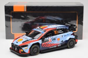 Hyundai i20 N Rally1 WRC #11 T. Neuville / M. Wydaeghe Rally Monte Carlo Winner 2024 IXO 1:18 18RMC194 Pressofusione — immagine 6 di 6