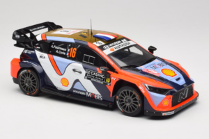 Hyundai i20 N WRC #16 A. Fourmaux / A. Coria Rally Monte Carlo 2025 IXO 1:18 18RMC230A Pressofusione — immagine 4 di 6