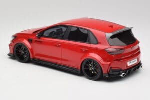Hyundai i30 N PD Prior Design Engine Rosso Otto 1:18 OT1112 Resina — immagine 5 di 6
