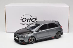 Hyundai i30 N Project C PD Shadow Grey Otto 1:18 OT1060 Resina — immagine 6 di 6