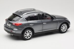 Infiniti EX25 J50 Grey Metallic Paudi 1:18 81L0049 Pressofusione — immagine 3 di 8