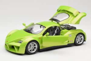 Italdesign Giugiaro Prima Coupé Verde Bburago 1:18 PRIMA Pressofusione — immagine 2 di 8