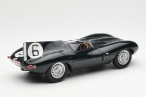 Jaguar D-Type #6 M. Hawthorn / I. Bueb Team Jaguar Cars Ltd 24 Hours of Le Mans 1955 AUTOart 1:18 85586 Pressofusione — immagine 2 di 6
