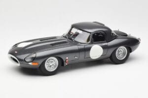 Jaguar E-Type Series 1 Coupe Lightweight Grigio Scuro AUTOart 1:18 73647 Pressofusione