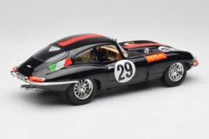 Jaguar E-Type #29 Nero Bburago 1:18 3018-M4 Pressofusione — immagine 3 di 8