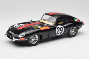 Jaguar E-Type #29 Nero Bburago 1:18 3018-M4 Pressofusione