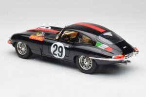 Jaguar E-Type #29 Nero Bburago 1:18 3018-M4 Pressofusione — immagine 7 di 8