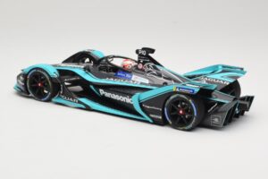 Jaguar I-Type 3 Panasonic Jaguar Racing #3 N. Piquet Jr. Formula E Season 5 2019 Minichamps 1:18 114180003 Pressofusione — immagine 5 di 6