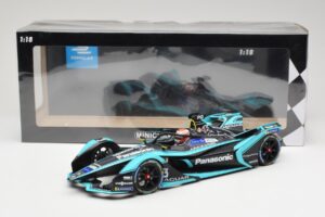 Jaguar I-Type 3 Panasonic Jaguar Racing #3 N. Piquet Jr. Formula E Season 5 2019 Minichamps 1:18 114180003 Pressofusione — immagine 6 di 6