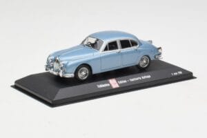 Jaguar Mk II Blue Metallic Minichamps 1:43 433130604 Pressofusione — immagine 2 di 4