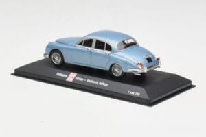 Jaguar Mk II Blue Metallic Minichamps 1:43 433130604 Pressofusione — immagine 3 di 4