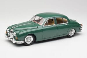 Jaguar Mk II British Racing Verde Maisto 1:18 50287 Pressofusione