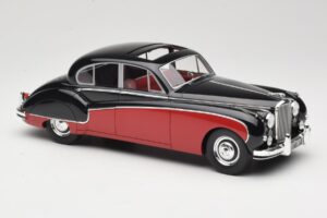 Jaguar Mk VIII Nero & Rosso Scuro BoS Models 1:18 BOS408 Resina — immagine 4 di 6