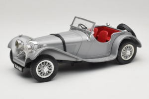 Jaguar SS100 Argento Bburago 1:18 3006-M2 Pressofusione