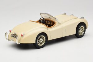 Jaguar XK120 Bianco Eduscho 1:18 7482-1HTH Pressofusione — immagine 3 di 8