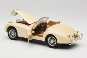Jaguar XK120 Bianco Eduscho 1:18 7482-1HTH Pressofusione — immagine 5 di 8