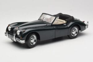 Jaguar XK140 Drophead Coupe Nero Sun Star 1:18 2802 Pressofusione