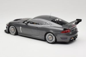 Jaguar XKR GT3 Grey Metallic Minichamps 1:18 150081390 Pressofusione — immagine 5 di 6