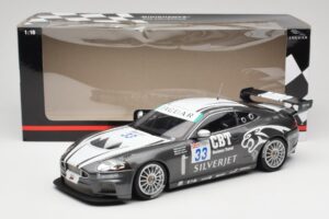 Jaguar XKR GT3 Quaife #33 P. Hall FIA GT3 Championship 2008 Minichamps 1:18 150081333 Pressofusione — immagine 6 di 6