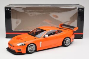 Jaguar XKR GT3 Racing Orange Minichamps 1:18 150081391 Pressofusione — immagine 6 di 6