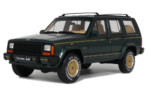 Jeep Cherokee XJ Limited Dark Hunter Green Otto 1:18 OT1340 Resina