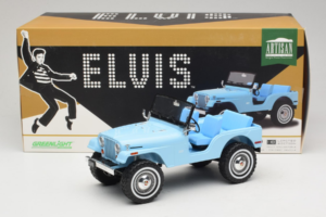 Jeep CJ-5 Elvis Presley's Car GreenLight 1:18 19061 Pressofusione — immagine 6 di 6