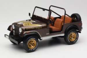 Jeep CJ-7 Golden Eagle Verde MCG 1:18 MCG18109 Pressofusione