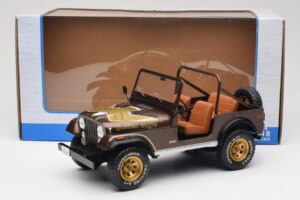 Jeep CJ-7 Golden Eagle Verde MCG 1:18 MCG18109 Pressofusione — immagine 6 di 6