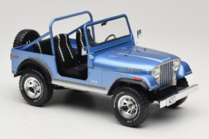 Jeep CJ-7 Laredo Blu MCG 1:18 MCG18553 Pressofusione — immagine 4 di 6