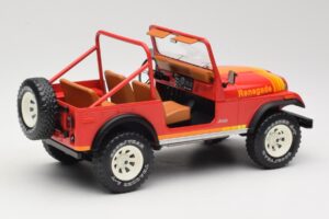 Jeep CJ-7 Renegade Rosso MCG 1:18 MCG18110 Pressofusione — immagine 2 di 6