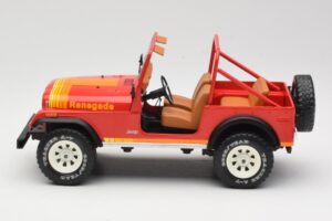 Jeep CJ-7 Renegade Rosso MCG 1:18 MCG18110 Pressofusione — immagine 3 di 6