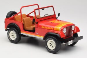 Jeep CJ-7 Renegade Rosso MCG 1:18 MCG18110 Pressofusione — immagine 4 di 6