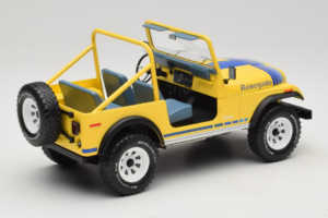 Jeep CJ-7 Renegade Giallo MCG 1:18 MCG18552 Pressofusione — immagine 2 di 6