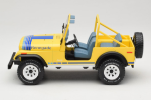 Jeep CJ-7 Renegade Giallo MCG 1:18 MCG18552 Pressofusione — immagine 3 di 6