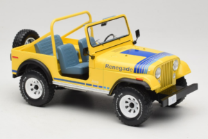 Jeep CJ-7 Renegade Giallo MCG 1:18 MCG18552 Pressofusione — immagine 4 di 6