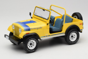 Jeep CJ-7 Renegade Giallo MCG 1:18 MCG18552 Pressofusione