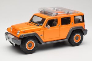 Jeep Rescue Concept Arancione Maisto 1:18 36699 Pressofusione