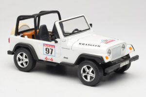 Jeep Wrangler Rallye #97 Beige Solido 1:18 9012 Pressofusione — immagine 4 di 6