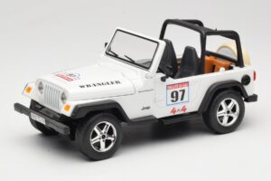Jeep Wrangler Rallye #97 Beige Solido 1:18 9012 Pressofusione