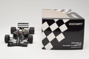 Jordan Ford 191 #32 B. Gachot Paul Ricard Test 15 January 1991 Minichamps 1:18 110910199 Pressofusione — immagine 6 di 6